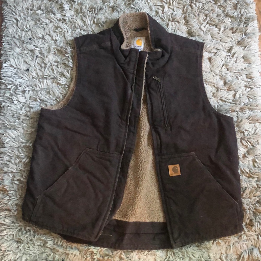 Carhartt Fleece-lined vest